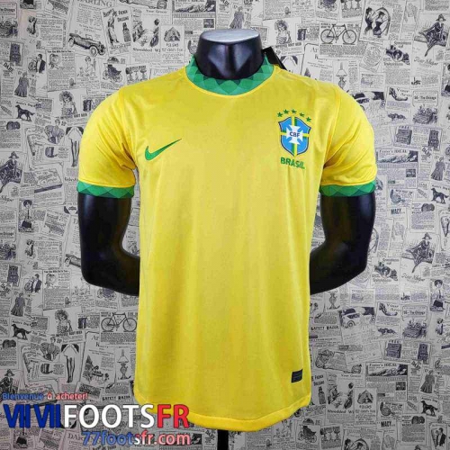 Maillot De Foot Bresil Domicile Homme 2021-22 AG62