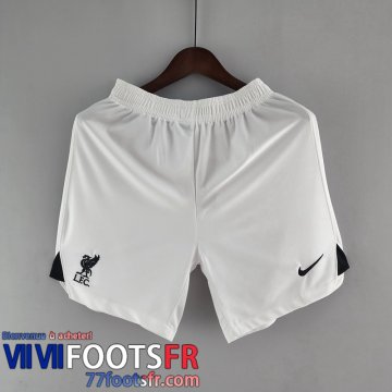 Short De Foot Liverpool Blanc Homme 22 23 DK188