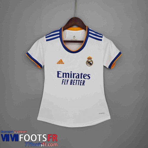 Maillot de foot Femme Real Madrid Domicile Femme 2021 2022