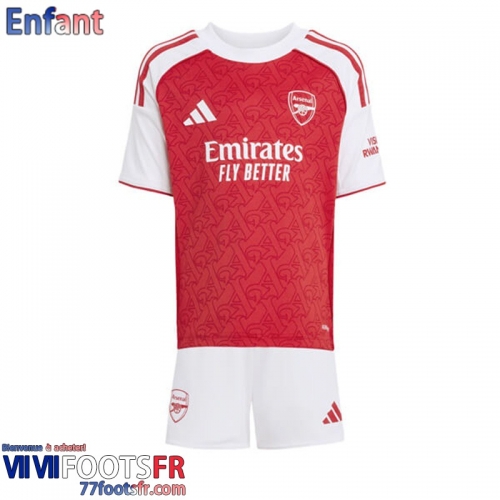 Maillot De Foot Arsenal Domicile Enfant 25 26