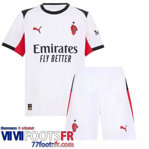 Maillot De Foot AC Milan Exterieur Enfant 25 26