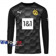 Maillot de foot Borussia Dortmund Gardien 2020 2021 - Noir Manches longues