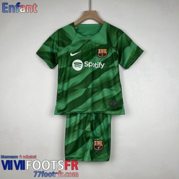 Maillot De Foot Barcelone Gardiens De But Enfant 2023 2024 MK21