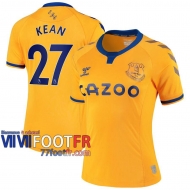 77footfr Everton Maillot de foot Kean #27 Exterieur Femme 20-21