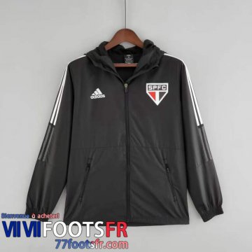 Coupe Vent - Sweat a Capuche Sao Paulo noir Homme 22 23 WK96