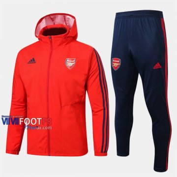 Aaa Qualité: Ensemble Veste Coupe-Vent Survetement Foot Arsenal Rouge 2019/2020 Nouveau