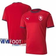 77footfr République Tchèque Maillot de foot Domicile 20-21