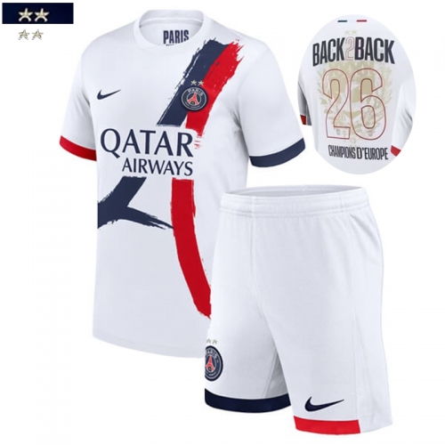 Maillot De Foot PSG 26 # Champions BACK2BACK Exterieur Enfant 25 26 Maillot De Foot PSG 26 # Champions BACK2BACK Exterieur Enfant 25 26