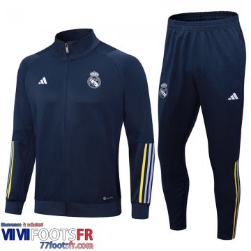 Veste Foot Real Madrid bleu marine Homme 2023 2024 B13