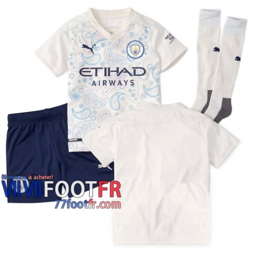 77footfr Manchester City Maillot de foot Third Enfant 20-21