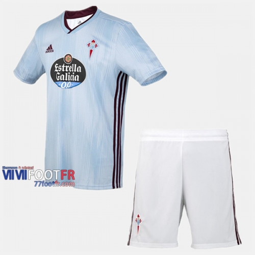 Ensemble Maillot Celta Vigo Enfant Domicile 2019-2020 Personnalisé :77Footfr