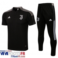 Polo foot Juventus le noir Homme 2021 2022 PL159