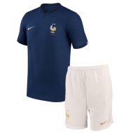 Maillot de foot France Enfant Domicilee World Cup 2022