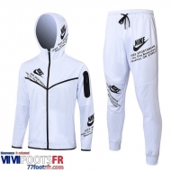 Veste Foot - Sweat A Capuche sport Blanc Homme 2023 2024 JK720