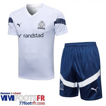 Survetement T Shirt Marseille Blanc Homme 2022 2023 TG647