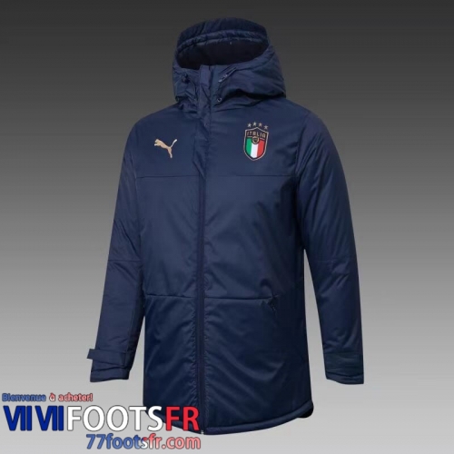 Doudoune Foot Italie bleu Homme 2021 2022 DD36