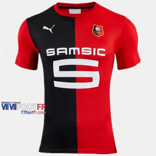 Nouveau Flocage Maillot De Foot Stade Rennais Homme Domicile 2019-2020 Personnalise :77Footfr