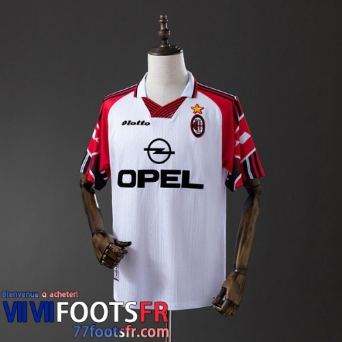 Retro Maillot De Foot AC Milan Exterieur Homme 97 98 FG924