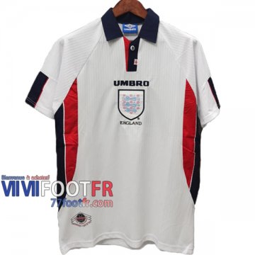77footfr Retro Maillot de foot Angleterre Domicile 1998