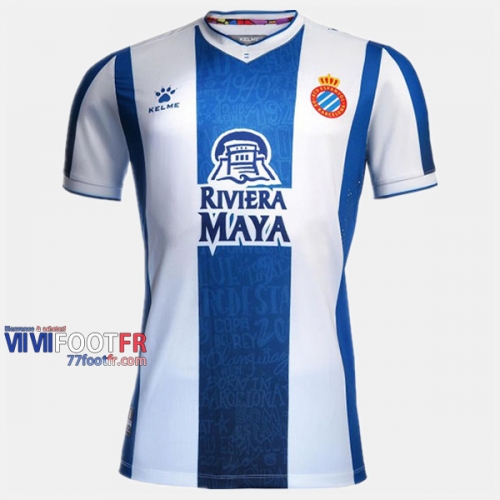 Nouveau Flocage Maillot De Foot Rcd Espanyol Homme Domicile 2019-2020 Personnalisé :77Footfr