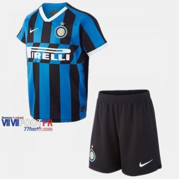 Ensemble Maillot Inter Milan Enfant Domicile 2019-2020 Personnalise :77Footfr