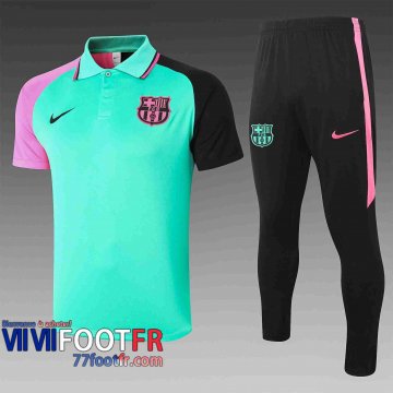 77footfr polo foot Barcelone Vert 2020 2021 C593