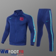 Kits: Veste Foot Barcelone bleu Enfant 2021 2022 TK17
