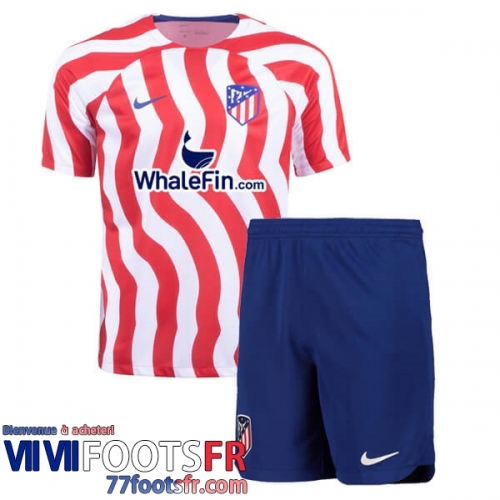 Maillot De Foot Atletico Madrid Domicile Enfant 2022 2023