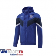 Coupe Vent - Sweat a Capuche PSG bleu Homme 2022 2023 WK145