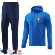 Veste Foot Italie bleu Homme 2022 2023 JK520