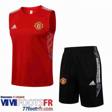 Sans manches Manchester United rouge Homme 21 22 PL228