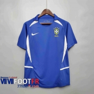 77footfr Retro Maillots foot 2002 Bresil Exterieur