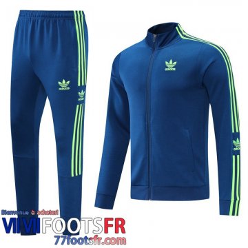 Veste Foot Sport bleu Homme 22 23 JK473