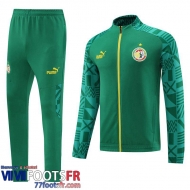 Veste Foot Senegal vert Homme 2022 2023 JK644