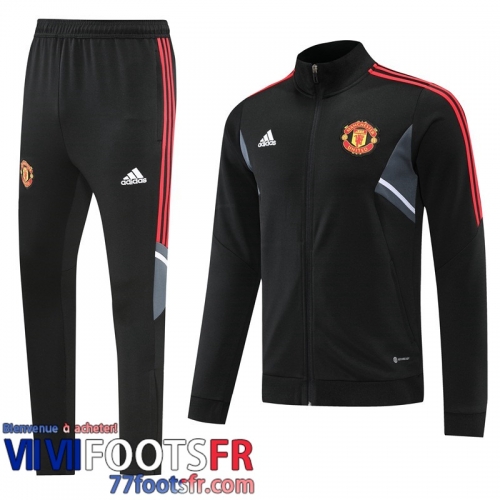 Veste Foot Manchester United noir Homme 22 23 JK465