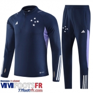 Survetement de Foot Cruzeiro bleu marine Homme 2023 2024 TG990