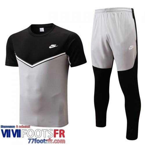 T-Shirt Sport gris noir Homme 2022 2023 PL552
