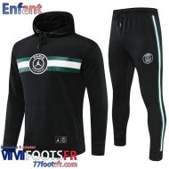 Sweatshirt Foot PSG noir Enfant 2022 2023 TK265
