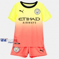 Ensemble Maillot Manchester City Enfant Third 2019-2020 Personnalise :77Footfr