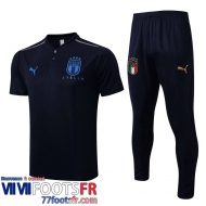 T-Shirt Italie bleu marin Homme 2021 2022 PL294