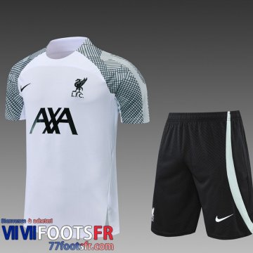 T-Shirt Liverpool Blanc Homme 2022 2023 PL454