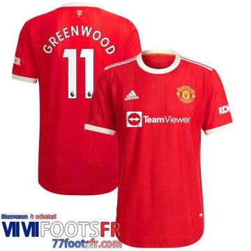 Maillot De Foot Manchester United Domicile Homme 21 22 # Greenwood 11