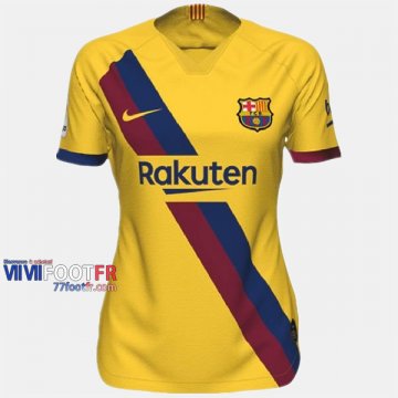 Nouveau Flocage Maillot De Barcelone FC Femme Exterieur 2019-2020 Personnalisé :77Footfr