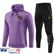 Sweatshirt Foot PSG Violet Homme 2023 2024 SW66