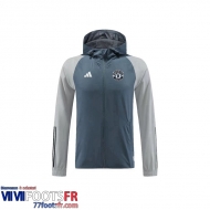 Coupe Vent Manchester United grey Homme 2023 2024 D87