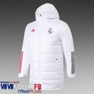 Doudoune Foot Real Madrid blanche Homme 2021 2022 DD44