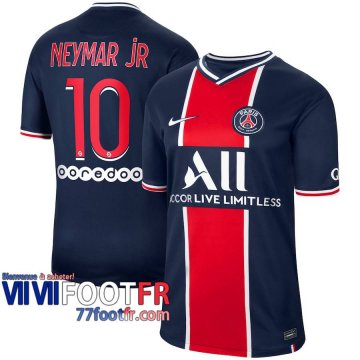 Maillot de foot PSG Neymar Jr #10 Domicilees 20-21