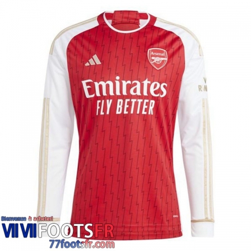 Maillot De Foot Arsenal Domicile Homme Manche Longue 2023 2024