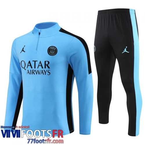 Survetement de Foot PSG bleu Homme 2023 2024 TG848