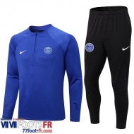 Survetement de Foot PSG Paris bleu Homme 2022 2023 TG464